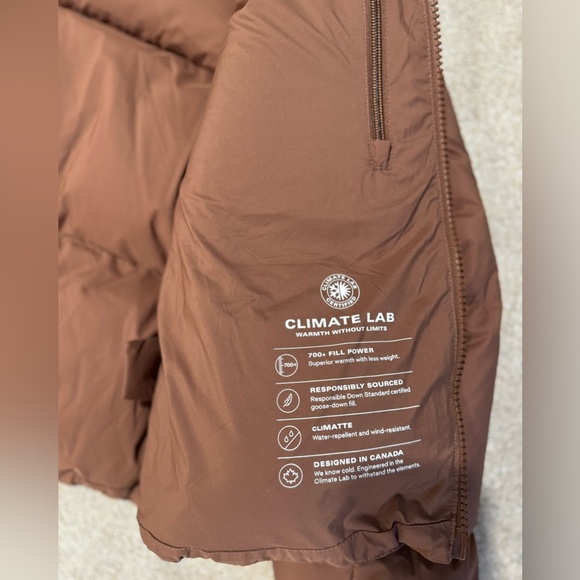 Aritzia TNA Mega Puff Rich Mocha Brown Jacket - Picture 5 of 5